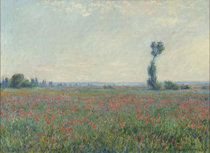 Claude Monet, Papaverveld (Champ de coquelicots), 1881, olieverf op doek, Museum Boijmans Van Beuningen, Rotterdam. Verworven met de verzameling van D.G. van Beuningen 1958