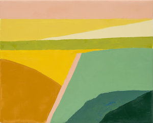 Etel Adnan, Untitled, 2014, Collection Jean Frémon. © The Estate of Etel Adnan - Courtesy Galerie Lelong & Co.